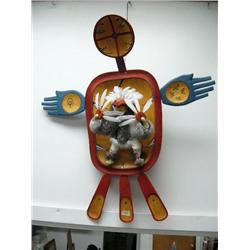 25" dancer mask- estimated value $2,700