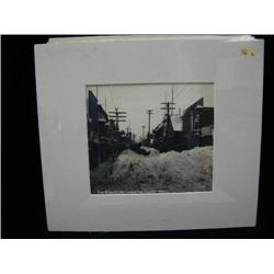 CHOICE on 11 original photographs of Alaska: (c)front street Nome, Alaska looking west March 25, 190