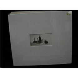 CHOICE on 11 original photographs of Alaska: (g) man with husky on ice (3)