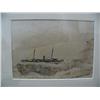 Image 2 : CHOICE on 11 original photographs of Alaska: (k) F. H. Nowell ship "Sorwind" stuck in ice off Yukon 