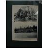 Image 2 : 4 prints on 2 mattedd and shrink wrapped pieces- "Poling on the Yukon", Yukon village, family photo,
