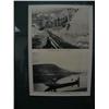 Image 5 : 4 prints on 2 mattedd and shrink wrapped pieces- "Poling on the Yukon", Yukon village, family photo,