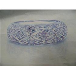 Diamond Lady's Ring 14 K white gold- Diamonds are full cut, approx. 0.75 carats- estimated replaceme