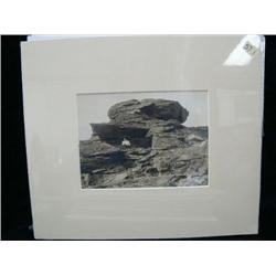 CHOICE on 11 original photographs of Alaska: (i) lady on an outcropping ca. 1910 (3)