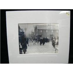 CHOICE on 11 original photographs of Alaska: (k) F. H. Nowell "Elk's Club Day" Nome, Alaska January 