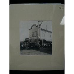 CHOICE on 8 original photographs of Alaska: (c) F. H. Nowell "Crowley & Porters Fancy Groceries" sto