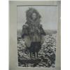 Image 2 : CHOICE on 8 original photographs of Alaska: (d) lady in striped seal pants and fancy muskrat parka(3