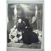 Image 2 : CHOICE on 8 original photographs of Alaska: (g) white woman reclining on fancy seal blanket Nome, Al