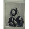 Image 2 : CHOICE on 8 original photographs of Alaska: (h) Native girl in fancy parka Nome, Alaska ca. 1900 (3)