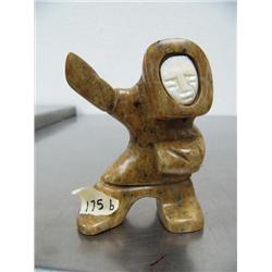 CHOICE on 6 soapstone dancers with ivory faces by Eric Tetpon