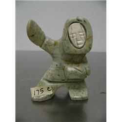 CHOICE on 6 soapstone dancers with ivory faces by Eric Tetpon