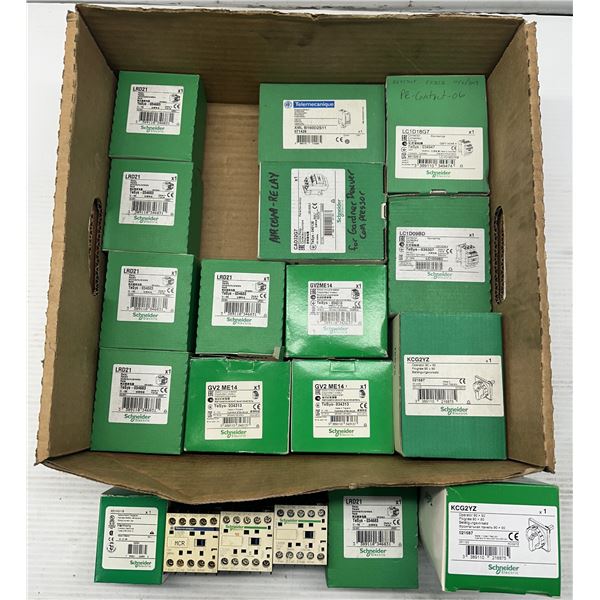 Lot of Misc. Schneider Electric Items as Pictured