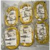 Image 1 : Lot of (6) Turck #PKG 3Z-6 Pico Fast Connector Cables