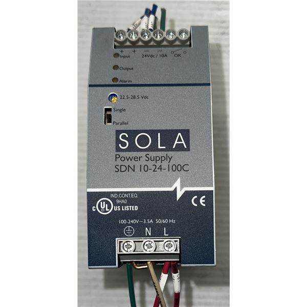 Sola #SDN 10-24-100C Power Supply