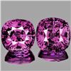 Image 1 : Natural Premium Red Violet Sapphire Pair  {VVS}