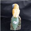 Image 1 : Natural Stone Handcarved Quartz Bird