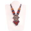 Image 1 : Tibet Natural Stone Tribal Queen Royal Necklace