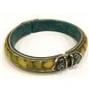 Image 1 : Natural Tibet Hand Made Amber & Turquoise Bangle