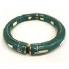 Image 1 : Natural Tibet Hand Made Turquoise & Sea Shell Bangle