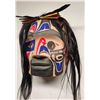 Image 4 : West Coast Native Warrior Mask With Killer Whale Spirit