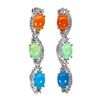 Image 1 : Natural Ethiopian Green Opal Earrings