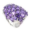 Image 1 : Natural Purple Amethyst Ring