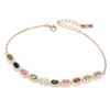 Image 2 : Natural Multi Color Tourmaline Bracelet