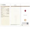 Image 2 : Natural Antique Burma Red Ruby 4.56 Cts  - GIA