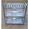 Image 1 : METAL STORAGE SHELF APPROX 27.5" TALL X