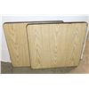 Image 1 : TWO TABLE TOPS (24" X 24")