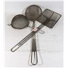 Image 1 : BUNDLE OF ASSORTED SIFTERS/ STRAINERS