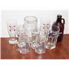 Image 1 : LARGE LOT OF ASSORTED BEER GLASSES