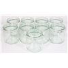 Image 1 : CASE OF 10 MASON JAR STYLE GLASSES 250ML EA