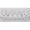 Image 1 : BUNDLE OF 6 WINE GLASSES ABOUT 8" TALL