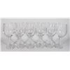 Image 1 : BUNDLE OF 6 WINE GLASSES ABOUT 8" TALL