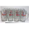 Image 1 : X12 COORS LIGHT BEER MUGS 8" TALL