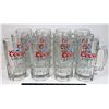 Image 1 : X12 COORS LIGHT BEER MUGS 8" TALL