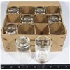 Image 1 : NEW CASE OF TWELVE 3-OZ GLASS SAMPLER GLASSES
