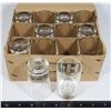 Image 1 : NEW CASE OF TWELVE 3-OZ GLASS SAMPLER GLASSES