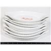 Image 1 : STACK OF OVAL RESTAURANT BAKER DISHES