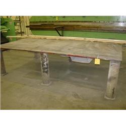 6X10' STEEL TABLE