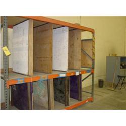 SECTION OF PALLET RACKING