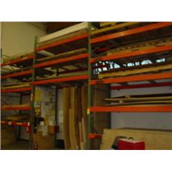 SECTIONS OF PALLET RACKING