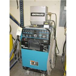 MILLER SNCROWAVE 350LX W/ BERNARD SS WATER COOLER AND ROLLING CART