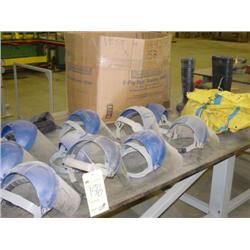 LOT- VESTS, HARD HATS, & FACE SHIELDS