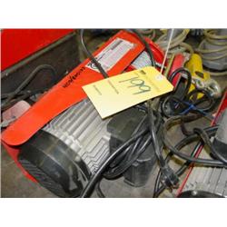 CENTRAL MACHINERY ELECTRIC HOIST 44OLB.