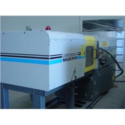 1990 CINCINNATI-MILCRON ACT-75D-125, 75 TON X 4.4 OZ. CNC HYDRAULIC, PLATEN SIZE:  22.05 IN X 22.83 