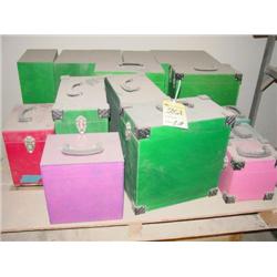 LOT - ASSORTED WOOD CASES