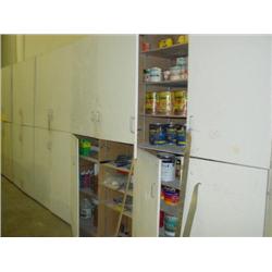 LOT - CABINET W/ CONTENTS