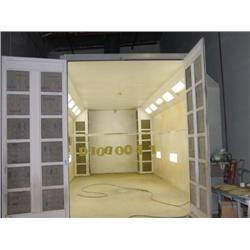 M&W AUTOMOTIVE TYPE SPRAY BOOTH, 14'X33', DOOR OPENING: 9'X12'